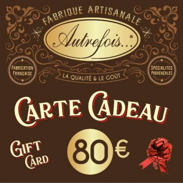 Carte Cadeaux 80€