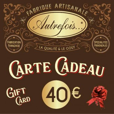 Carte Cadeaux 40€