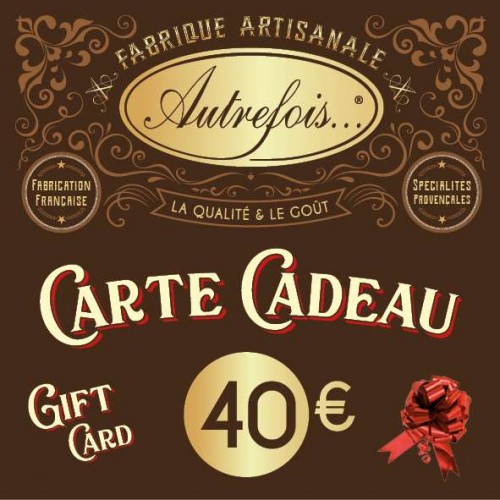 Carte Cadeaux 40€