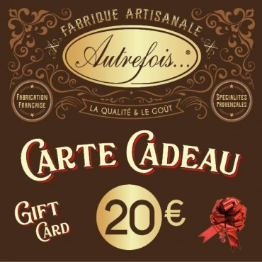 Carte Cadeaux 20€