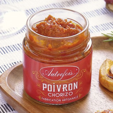 Chorizo à tartiner avec poivron