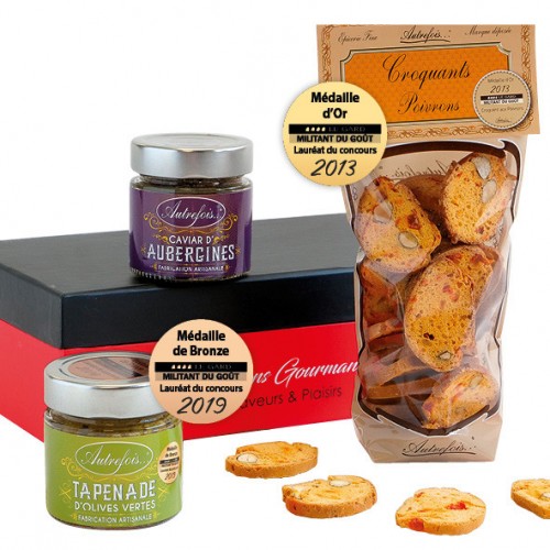 Coffret cadeau Apéritif sous les Oliviers