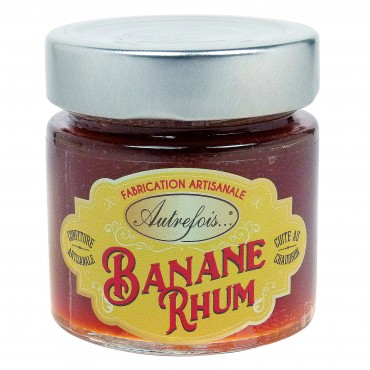 Confiture Banane Rhum