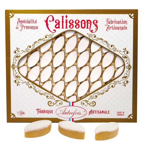 Calisson de Provence - Boîte de 330 g de confiserie artisanale