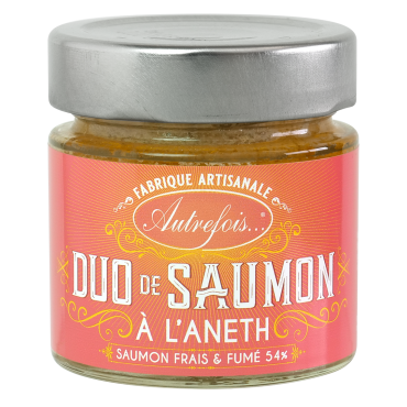 Duo de saumon à l'aneth